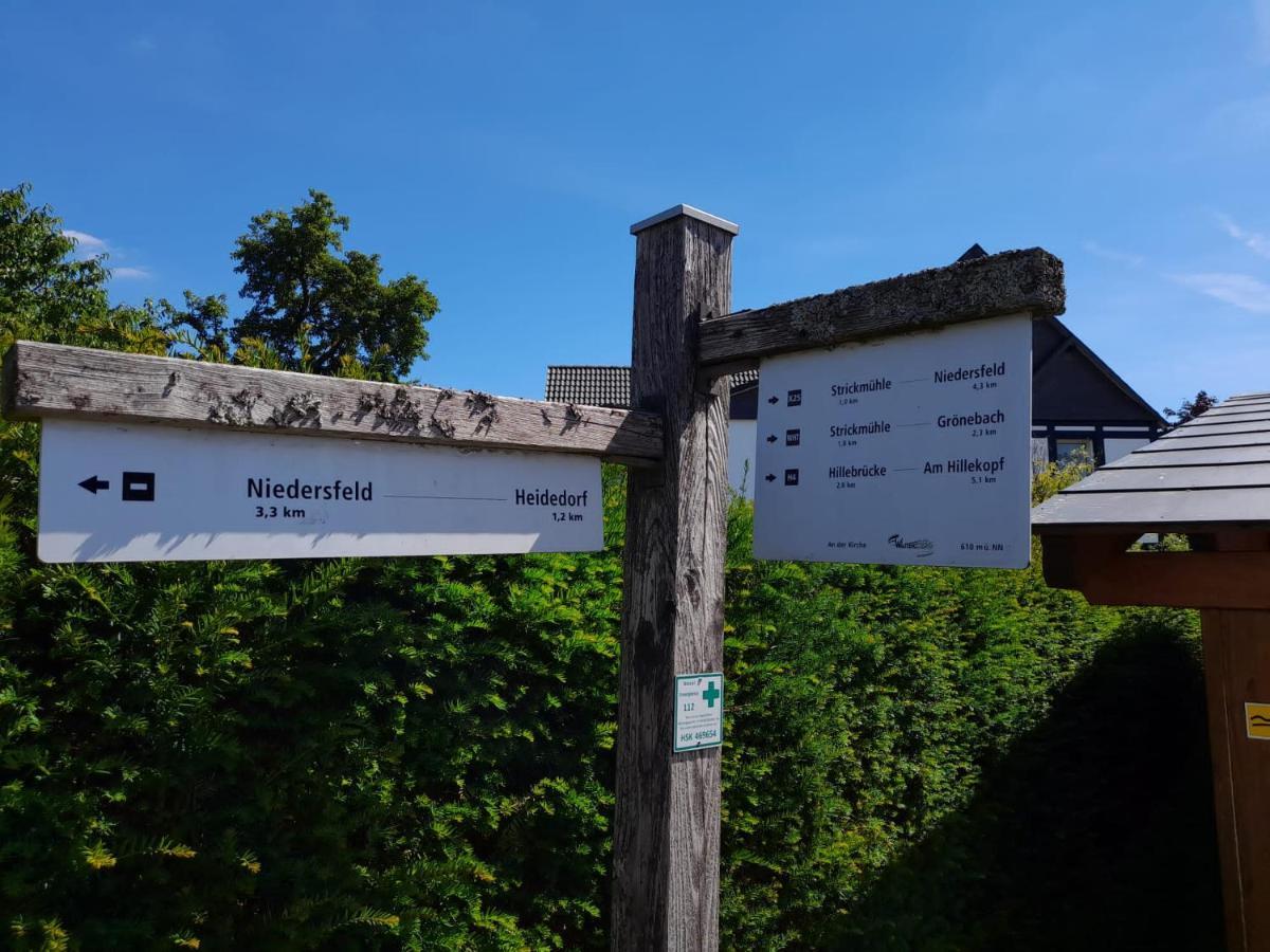 Haus Konthe, Appartement Winterberg Exteriér fotografie